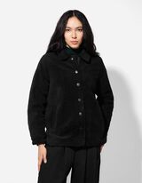 Jakna - Umjetno krzno - crna