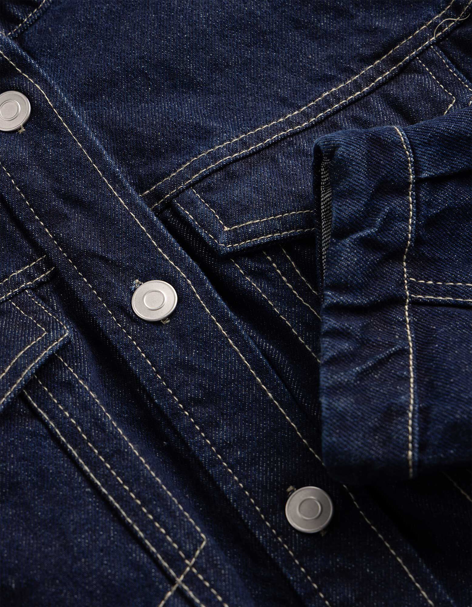 Blouson - Katoen - Donkerblauw