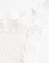 Tanktop - Met kant - Off-White