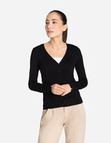 Vest - Regular fit - zwart