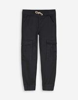 Pantaloni cargo - Lungime normală - Gri inchis