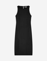 Kleid - Ärmellos - schwarz