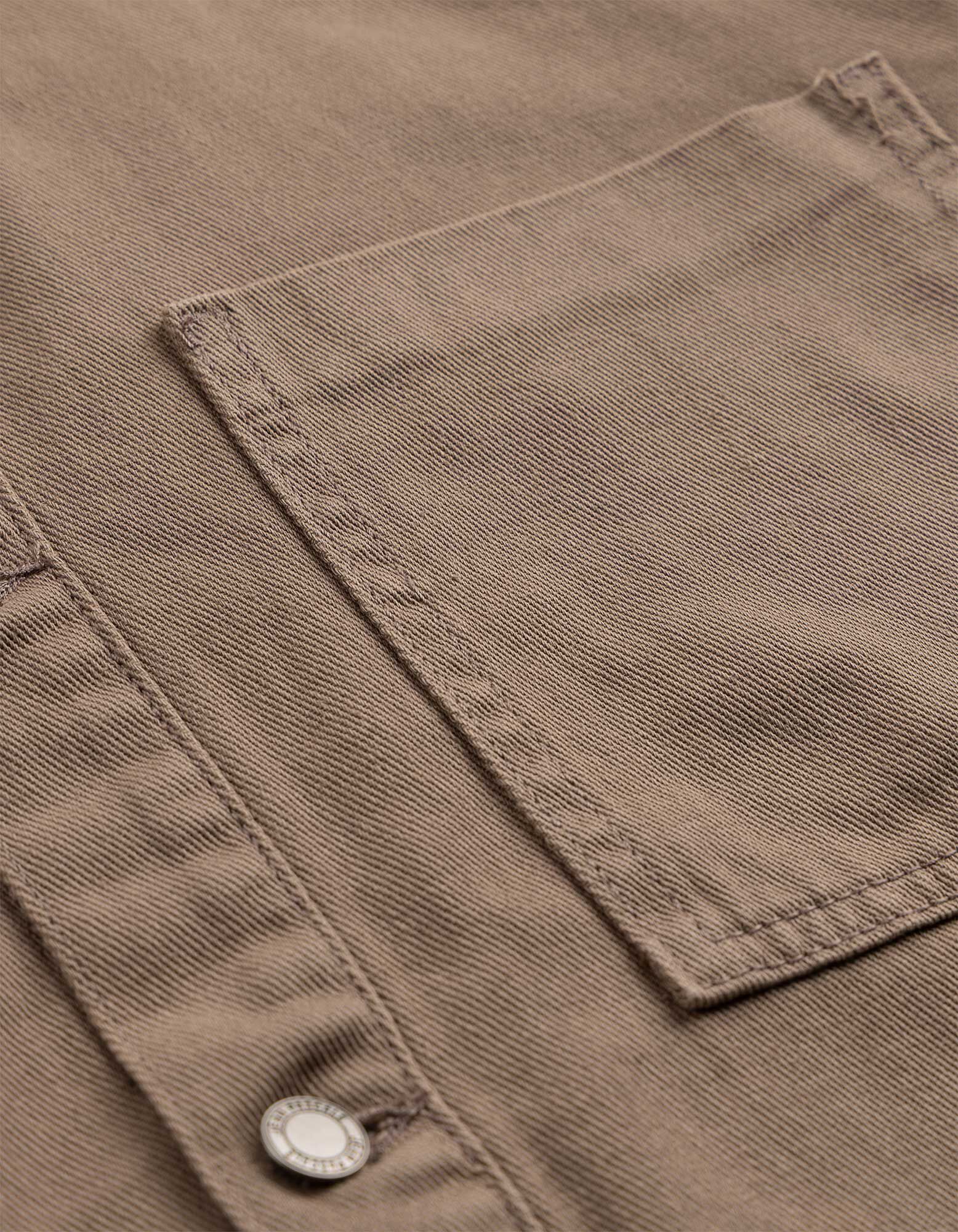 Veste chemise - Coton - beige
