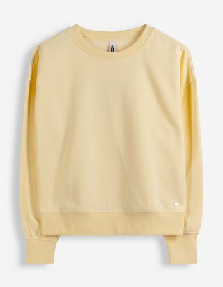 Sweatshirt - Oversized Fit - hellgelb
