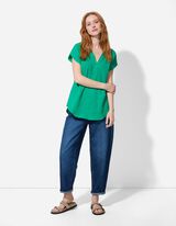 Bluse - Musselin - pink