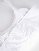 Bustier - grotendeels naadloos - wit