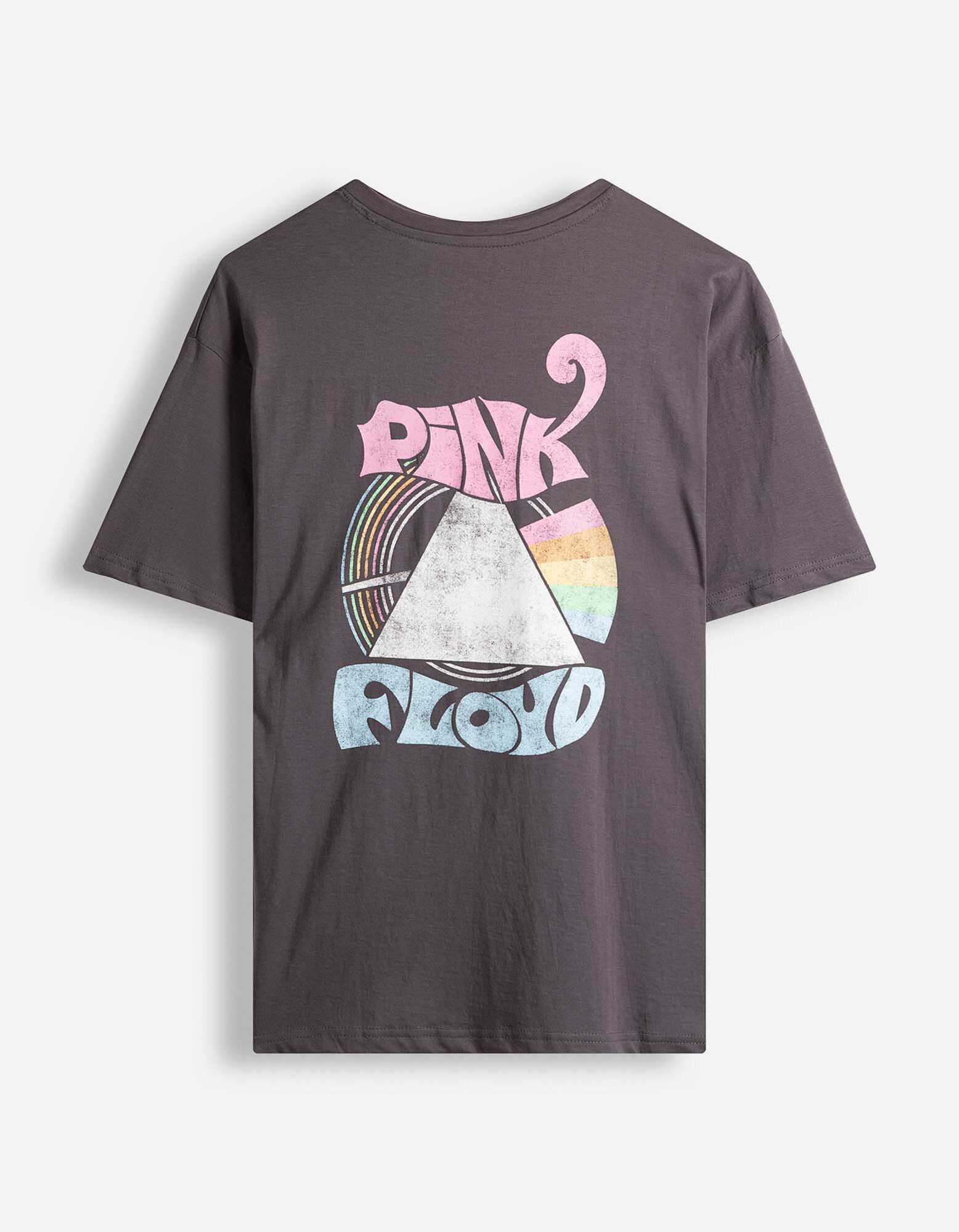 T-Shirt - R&uuml;ckenprint - Dunkelgrau