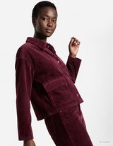 Jacke - Cord - Lila