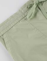 Pantaloni capri - verde chiaro