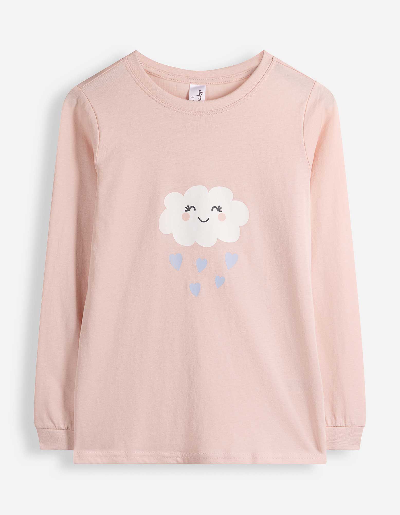 Pyjama Set aus Sweatshirt und Hose - 2er-Pack