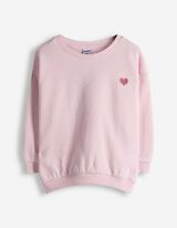 Sweatshirt - Oversized Fit - rosa