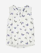 Top sans manches - blanc