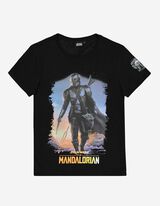 Póló - Mandalorian - fekete