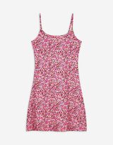 Kleid in A-Linie - Spaghettiträger