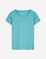 T-Shirt - Stretchanteil - türkis