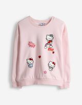 Sweatshirt - Hello Kitty - rosa