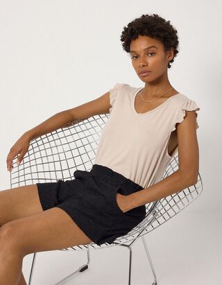 Shorts - Regular Fit - Schwarz