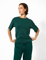 T-Shirt - Modal-Anteil - Dunkelgr&uuml;n