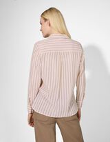 Hemd - Streifen - rosa
