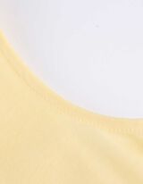 Haljina - Print - svetlo-zuta