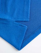 Marškinėliai ilgomis rankovėmis - LENZING™ ECOVERO™ - tamsiai melynas