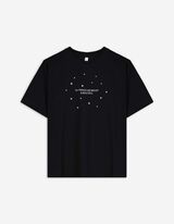 T-Shirt - einfarbig - schwarz