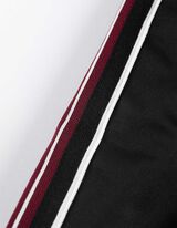 Palazzohose - Galonstreifen - schwarz