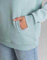 Felpa con cappuccio - Statement - turchese