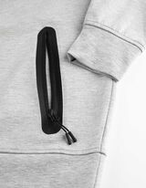 Sweatjacke - Kapuze - schwarz