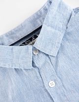 Camicia - Misto lino - blu