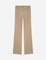 Pantaloni - Gamba larga - beige