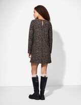 Suknelė - Liūto raštas - smelio spalvos