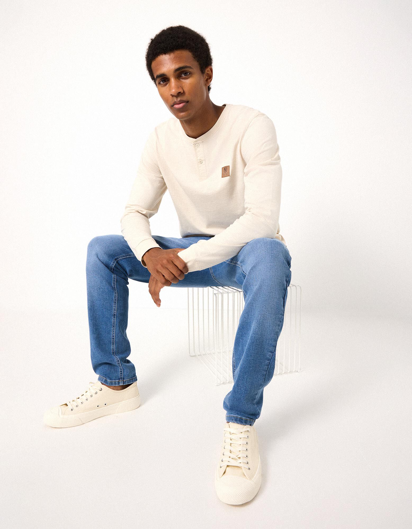 Jeans - Slim Fit - Hellblau