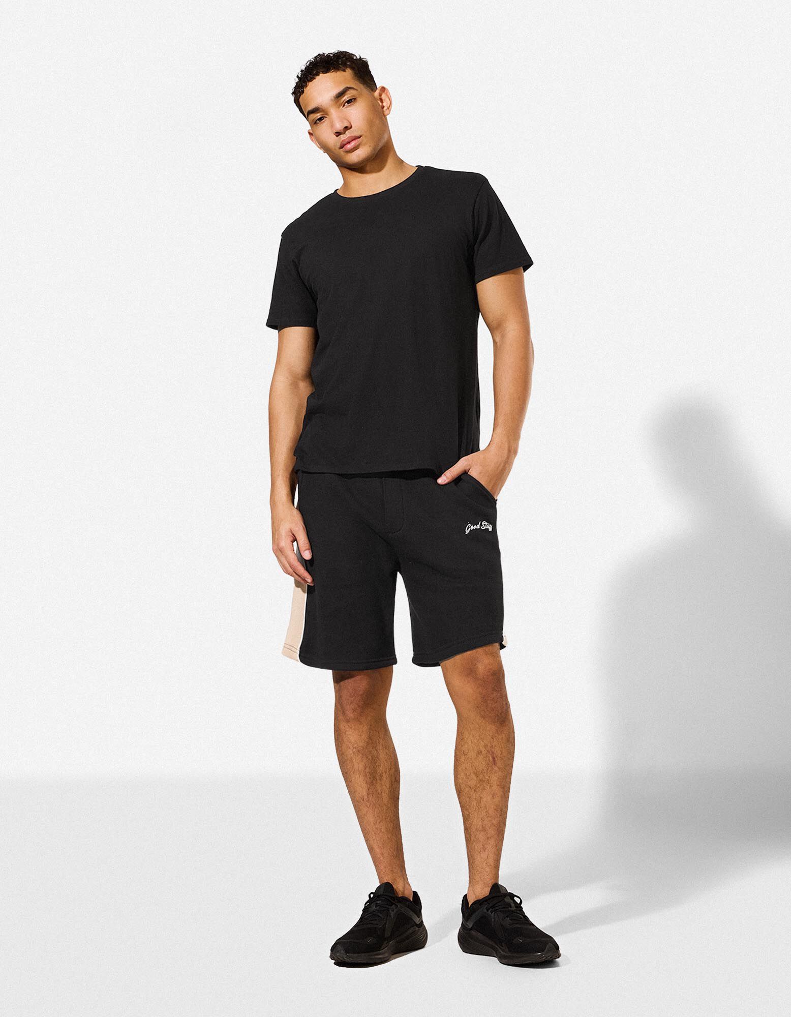 Shorts - Sweat - schwarz