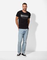 Tričko - Okrúhly výstrih - cierna