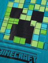 koszulka bez rękaw&oacute;w - Minecraft - turkusowy