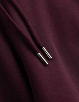 Jogpants - Gerippte Abschl&uuml;sse - Lila