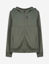Strickjacke - einfarbig - dunkelgrün
