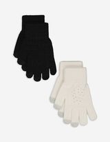 Handschuhe - 2er-Pack - weiß