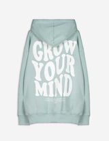 Hoodie - R&uuml;ckenprint - gr&uuml;n