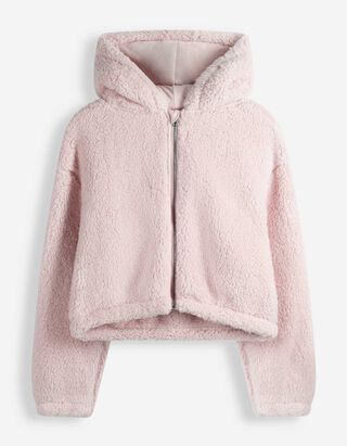 Sweatvest - Teddy - Lichtroze