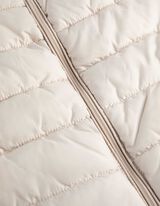 Steppweste - Steppnähte - beige