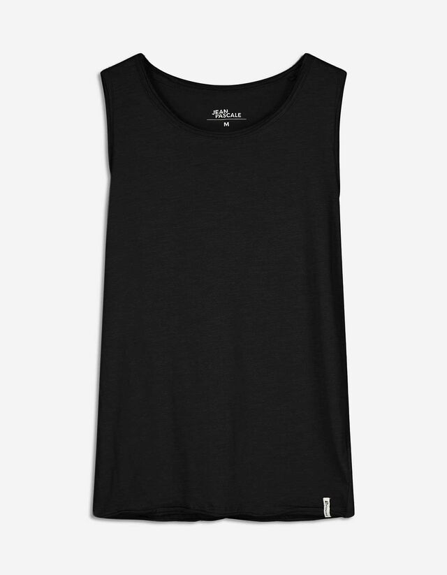 Tanktop - Regular Fit - schwarz