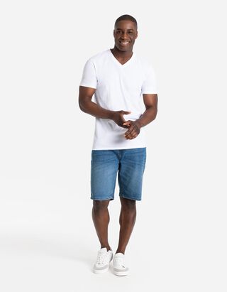 Jeansshorts - Wascheffekte