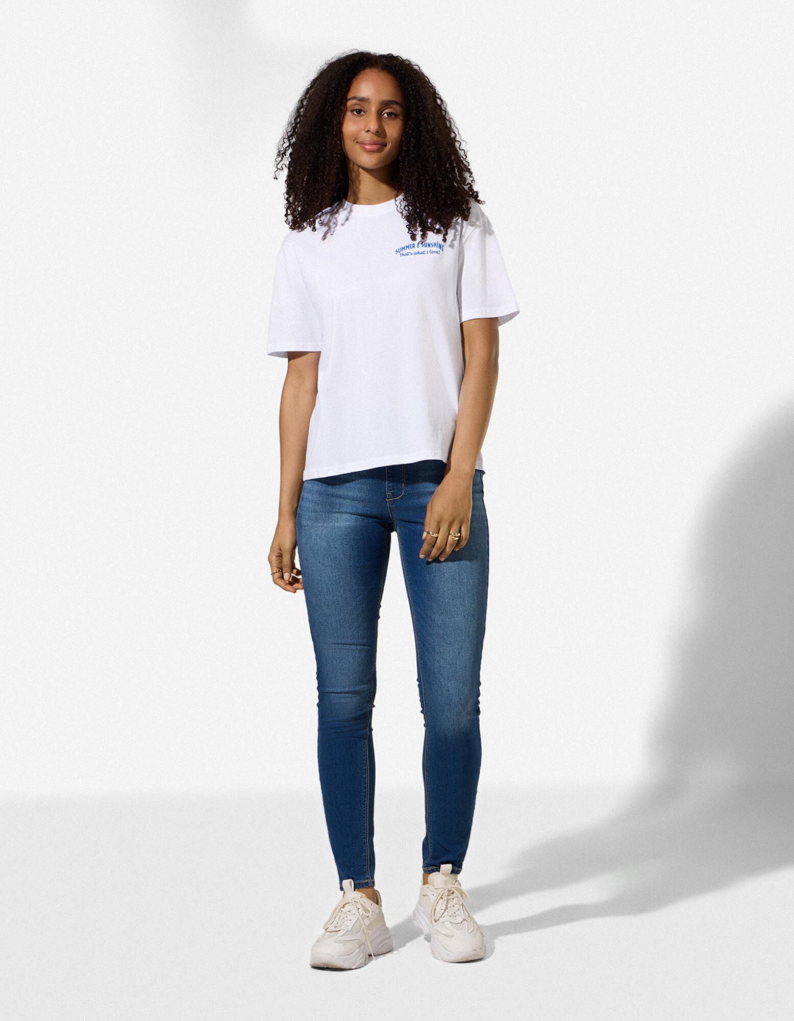 T-shirt - Imprim&eacute; - blanc