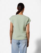 T-shirt - Contenuto di modal - turchese