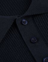 Polokošile - Polo límec - tmave modra