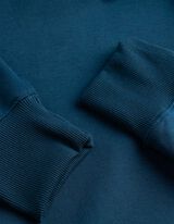 Felpa con cappuccio - Tinta unita - blu