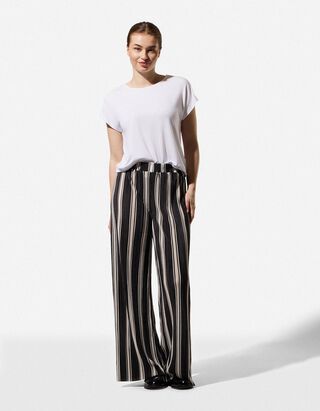 Pantalon - Plissee - Noir