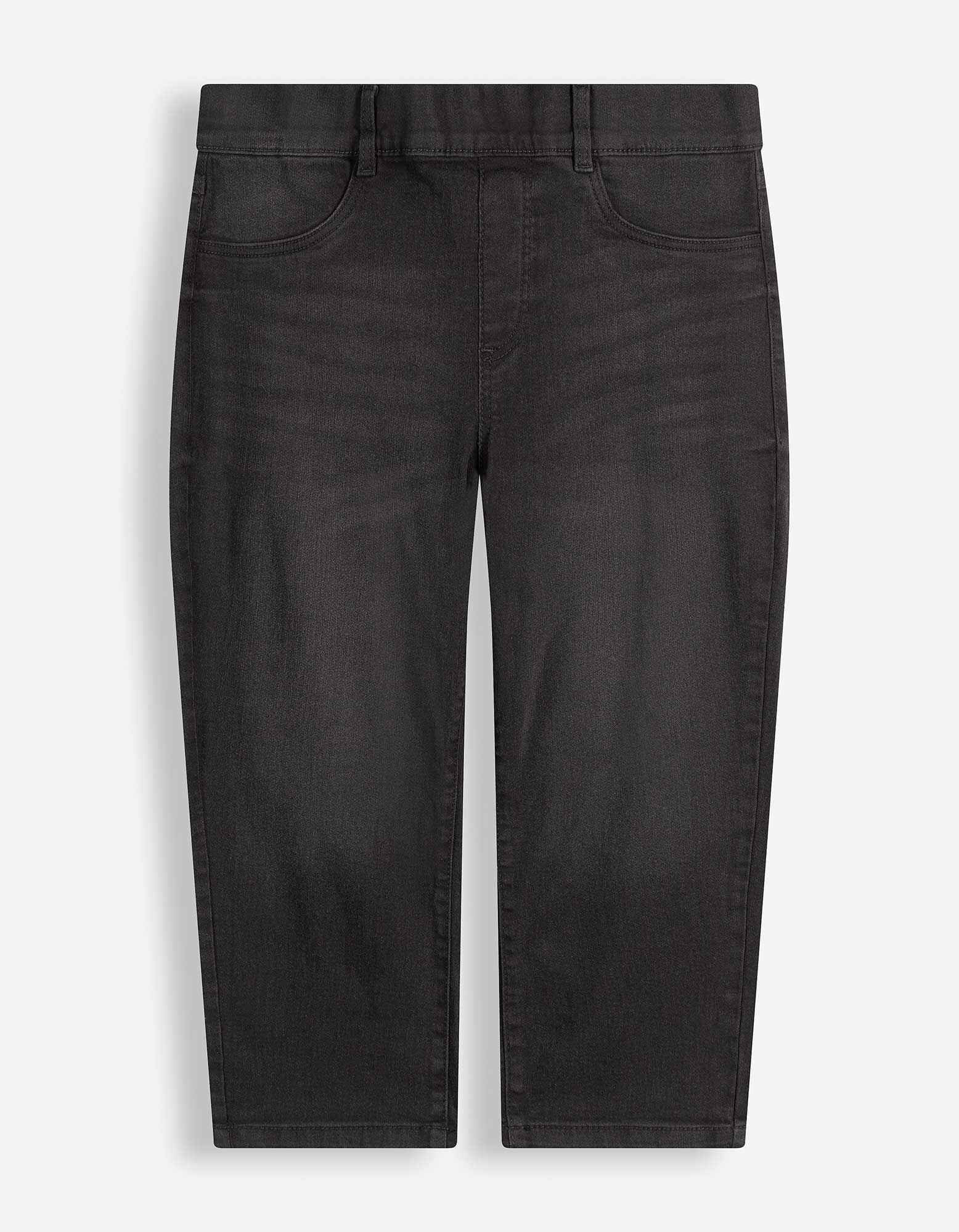 Kapri hlače - Kroj Skinny Fit - črna